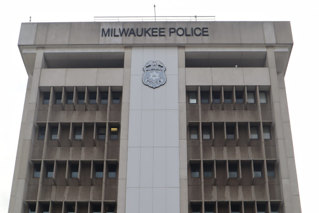 The Milwaukee Police Administration Building downtown. (Photo | Isiah Holmes)