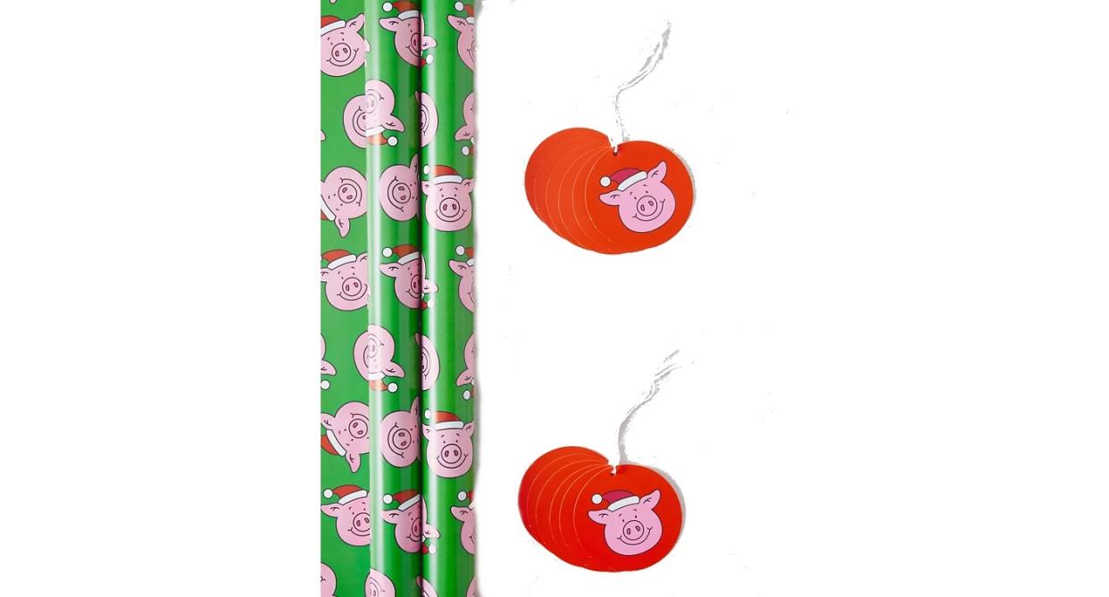 Percy Pig Wrap & Tag Pack (Marks and Spencer)