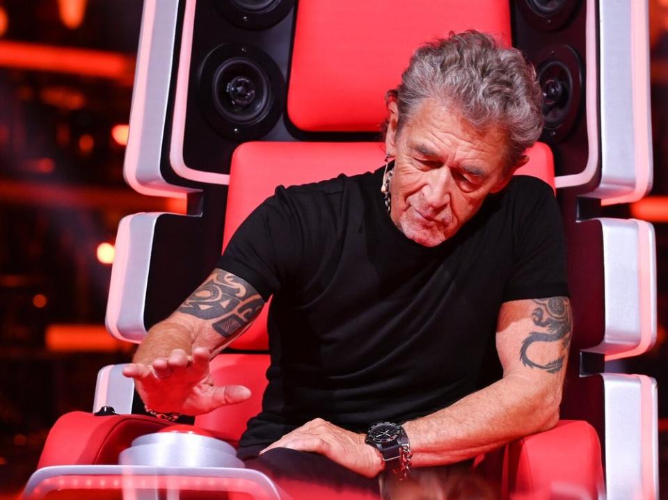 Peter Maffay buzzert bei "The Voice of Germany" um die besten Talente. (Bild: ProSieben/SAT.1/André Kowalski)