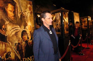 Viggo Mortensen at the LA premiere of New Line's The Lord of the Rings: The Return of The King