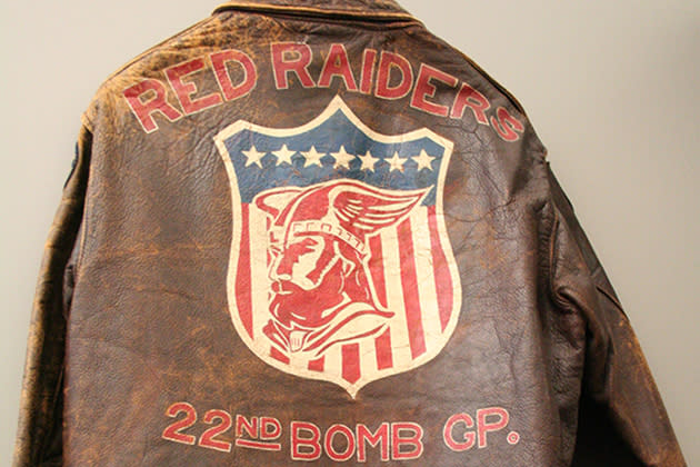 Jacket worn by World War II pilot Robert Arand (Jennifer Hlad © 2013 Stars and Stripes)