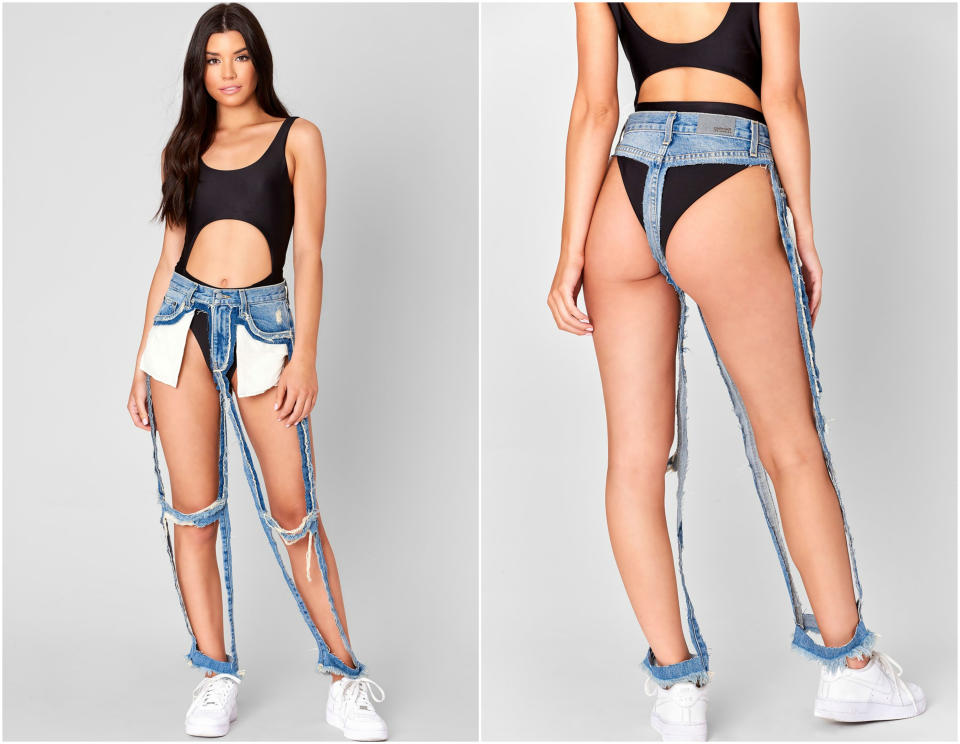 Los ‘ripped jeans’ más extremos