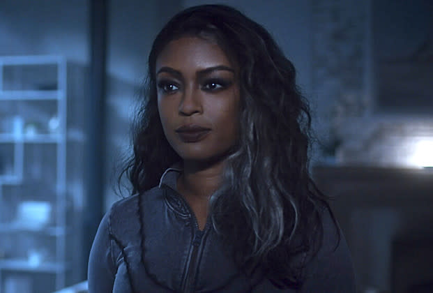 Javicia Leslie says there was never any talk of filming Ryan Wilder’s doppelganger’s wild backstory: “We didn’t have that kind of time.” (The CW) - Credit: The CW