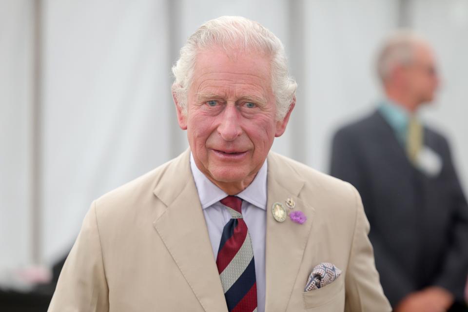 Prince Charles, Prince of Wales, at Sandringham on July 27, 2022.