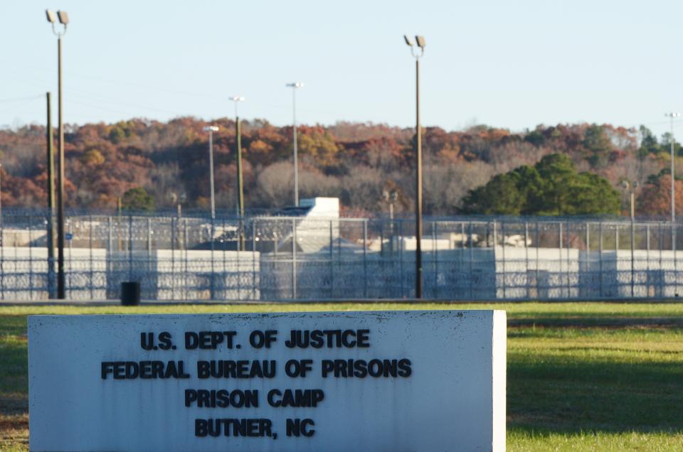 Butner Federal Correctional Complex in Butner, North Carolina. (Photo: MANDEL NGAN/AFP via Getty Images)