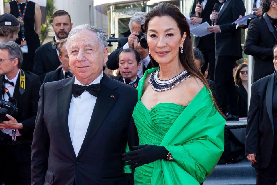 <p>Marc Piasecki/FilmMagic</p> Jean Todt and Michelle Yeoh