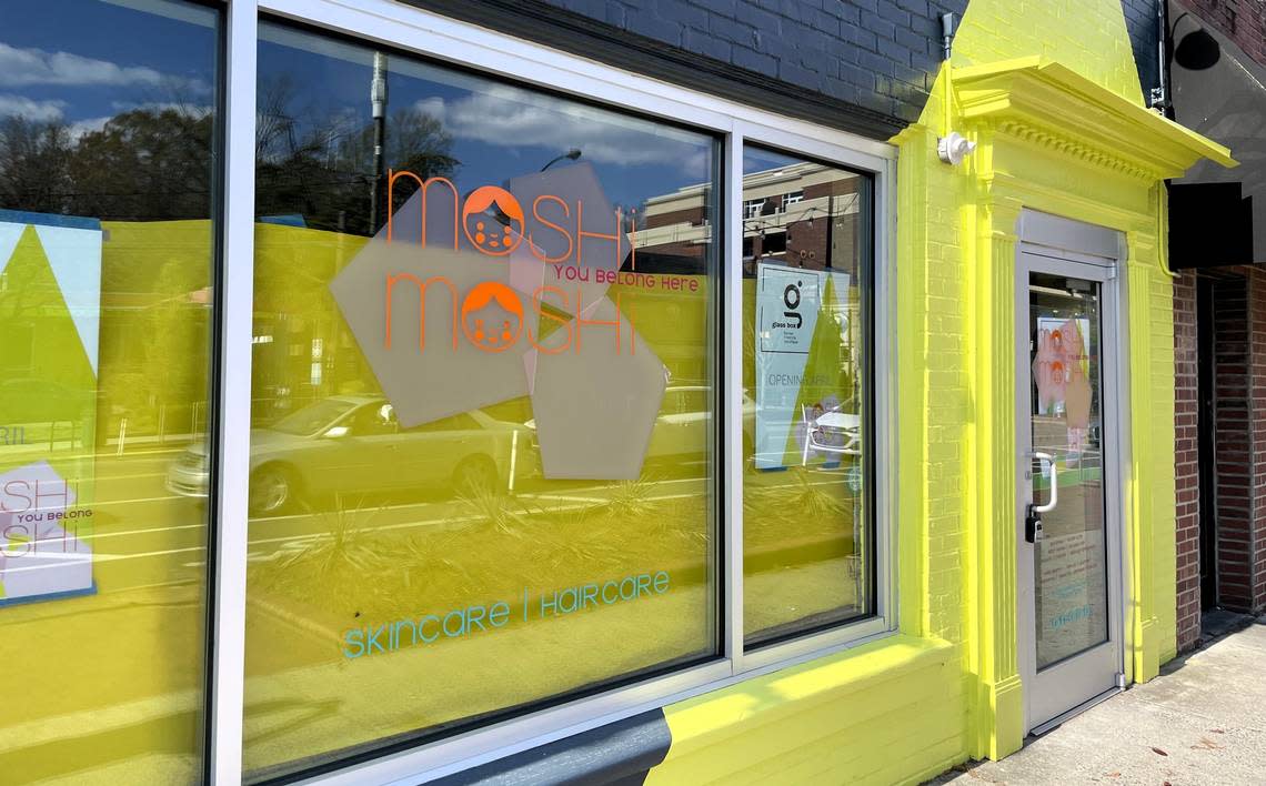 Moshi Moshi will reopen its salon at 416 W. Franklin St. on April 3, 2024. The salon closed in July when an accidental fire gutted the Mediterranean Deli restaurant next door, causing smoke and water damage to adjacent businesses.