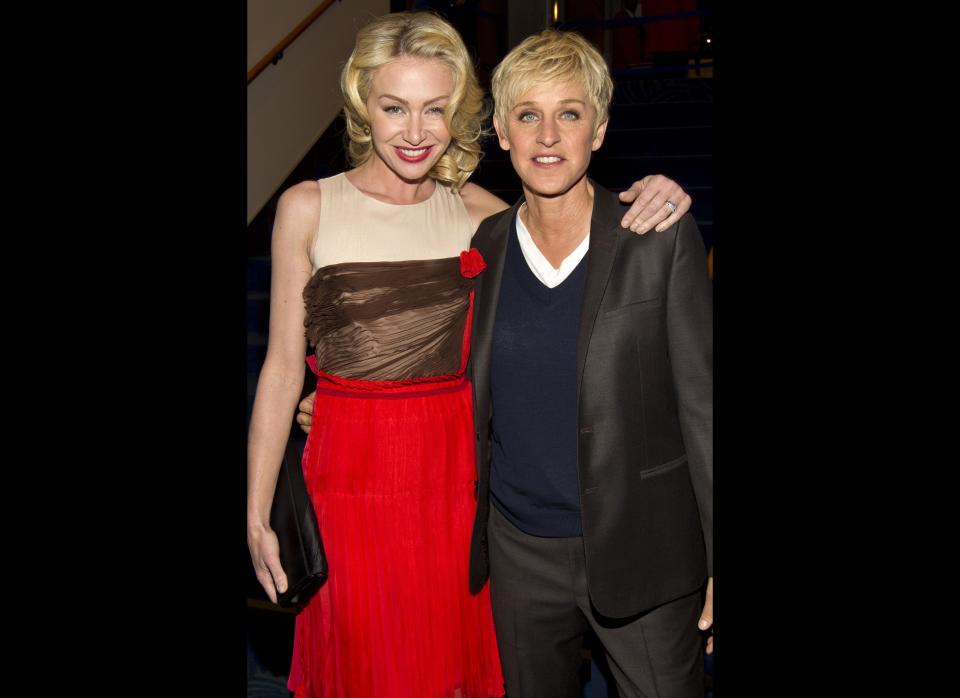 Portia de Rossi & Ellen DeGeneres