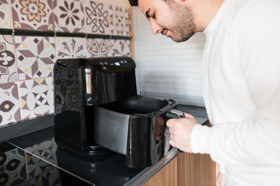 Dirt and grime can build up in an air fryer over time. (Getty Images)