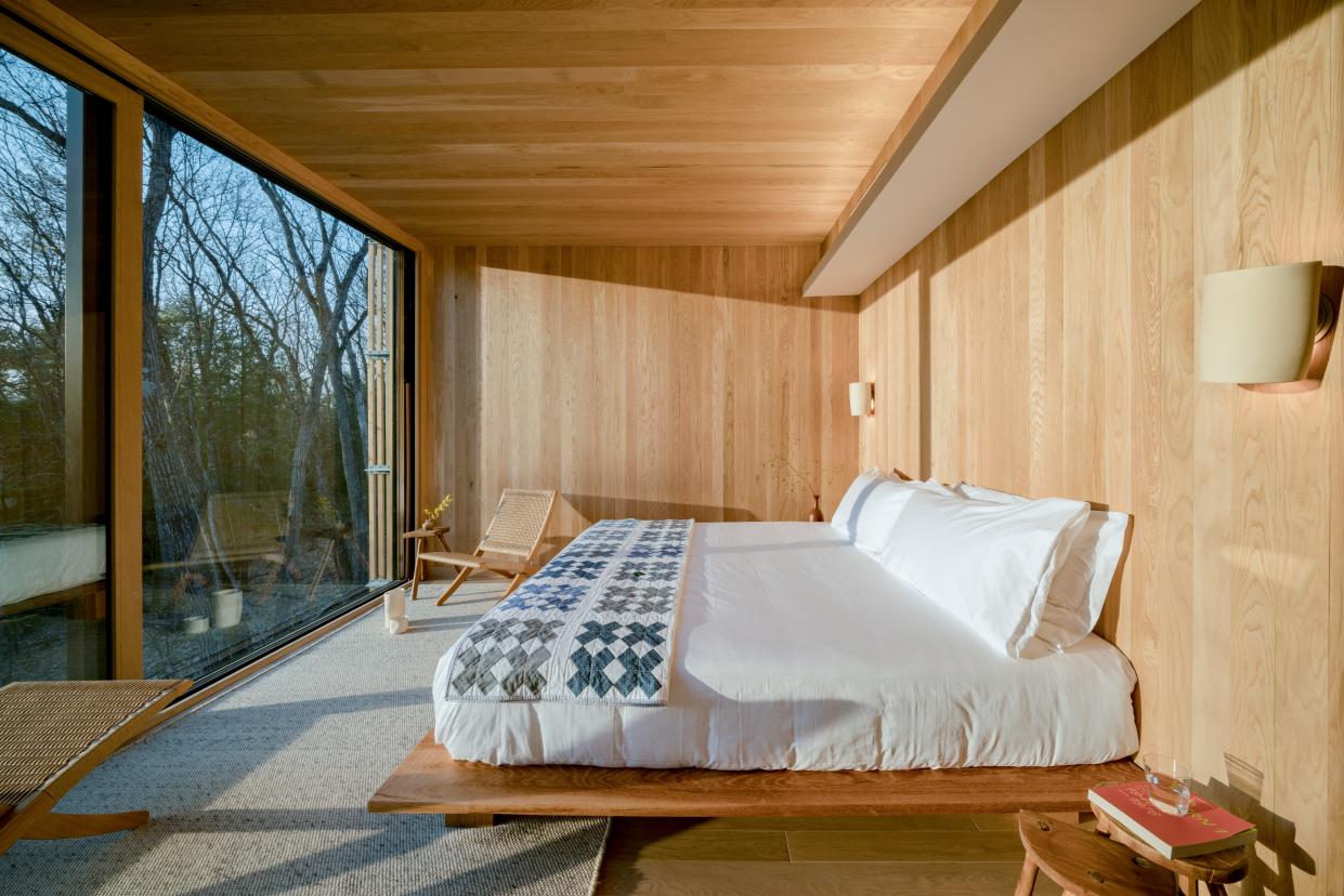 Piaule Landscape Hotel is a new boutique property in the Catskills that offers upscale cabins, a spa, and restaurant.