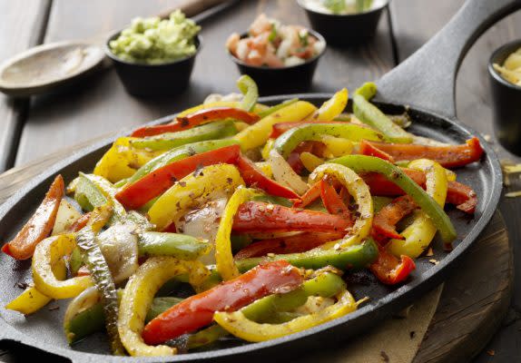 Fajitas de vegetales