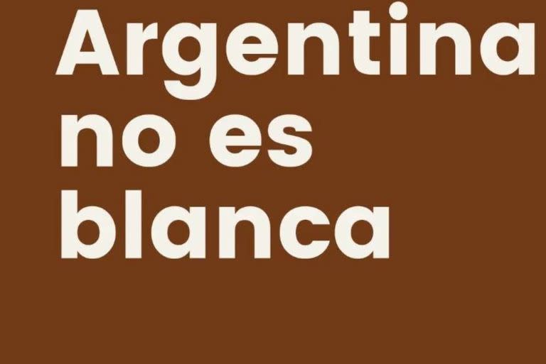 En el documental Argentina no es blanca participa el colectivo Identidad Marrón