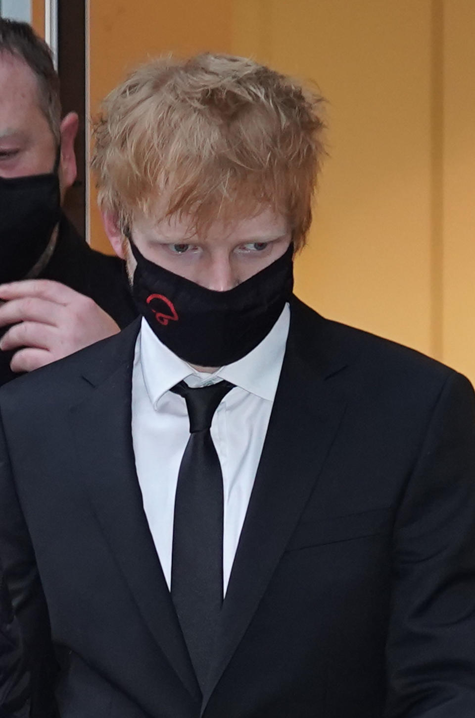 Ed Sheeran leaves the Rolls Building in central London, where he has brought legal action over his 2017 hit song 'Shape of You' after song writers Sami Chokri and Ross O'Donoghue claimed the song infringes parts of one of their songs. Picture date: Friday March 4, 2022.