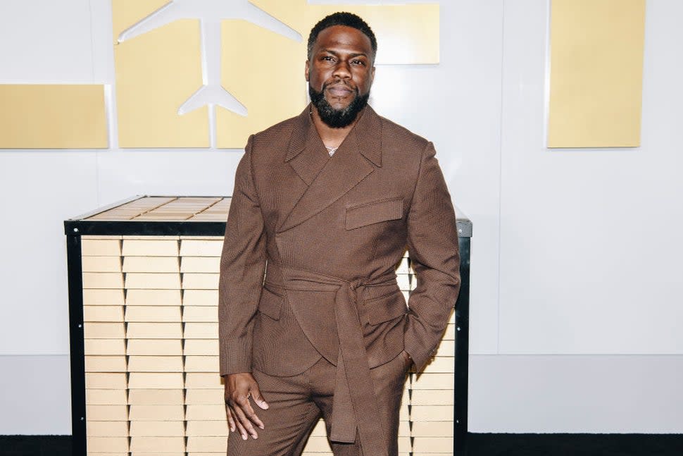 Kevin Hart at the Lift premiere