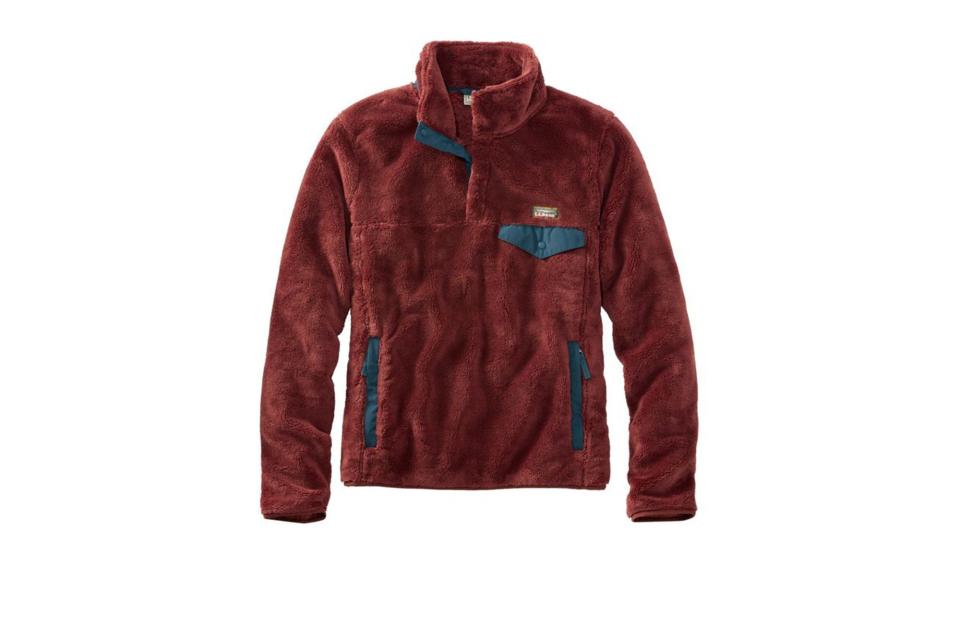 L.L.Bean hi-pile fleece pullover (was $89, 21% off)