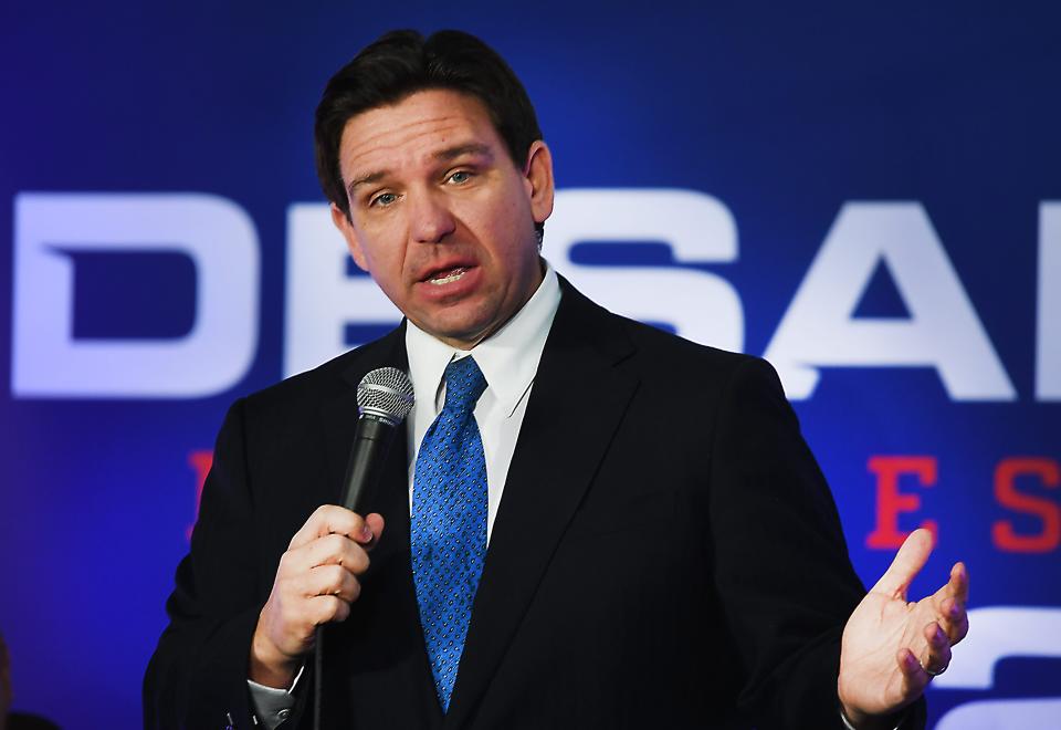 Gov. Ron DeSantis, pictured during a Jan. 16 appearance in South Carolina, has ended his 2024 presidential campaign.