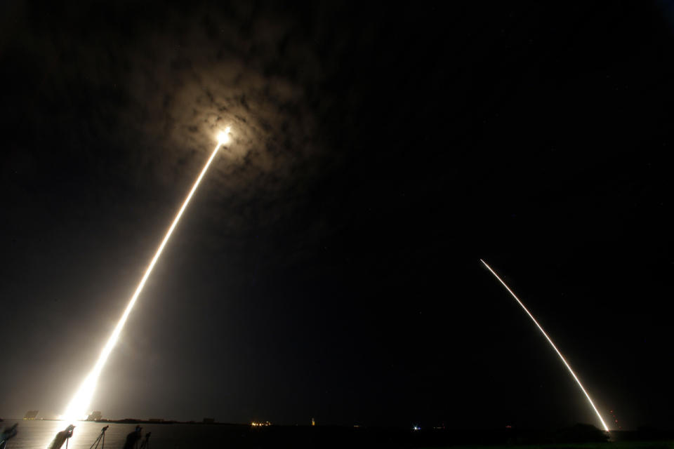 Falcon 9 SpaceX rocket launch