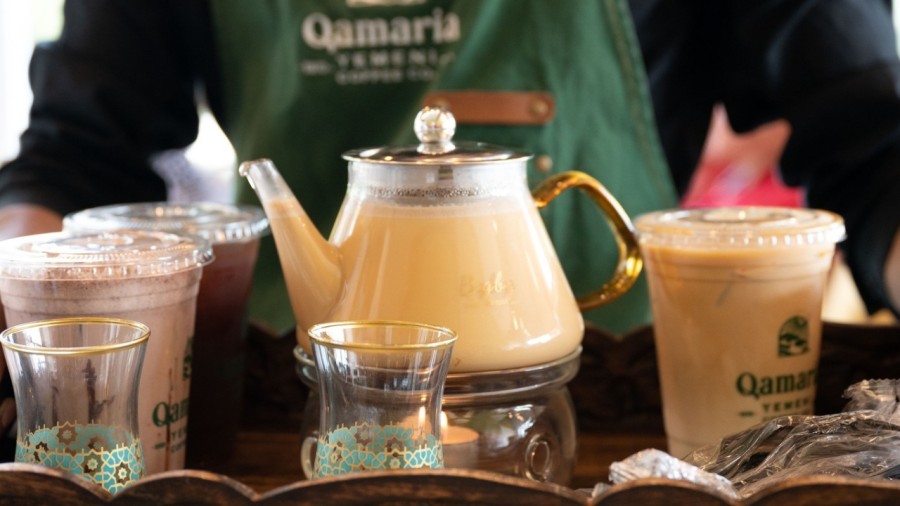 <em>Qamaria Yemeni Coffee Co. is now welcoming patrons to the new shop at 8911 S. Old State Road in Lewis Center. (Courtesy Photo/Qamaria Yemeni Coffee Co.)</em>