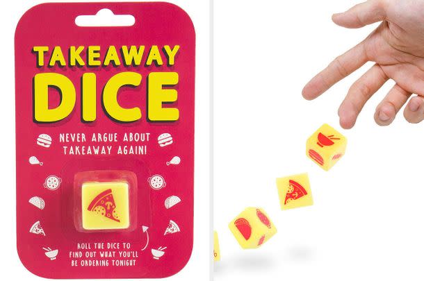 This takeaway-deciding dice will finally put an end to that endless 