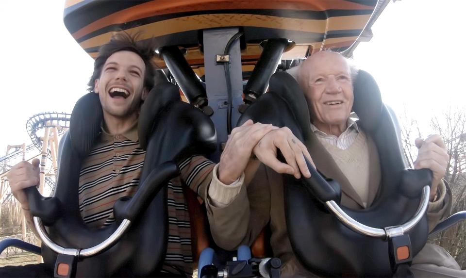 Louis Tomlinson Helps Man Check Things Off Bucket List After Wife Dies