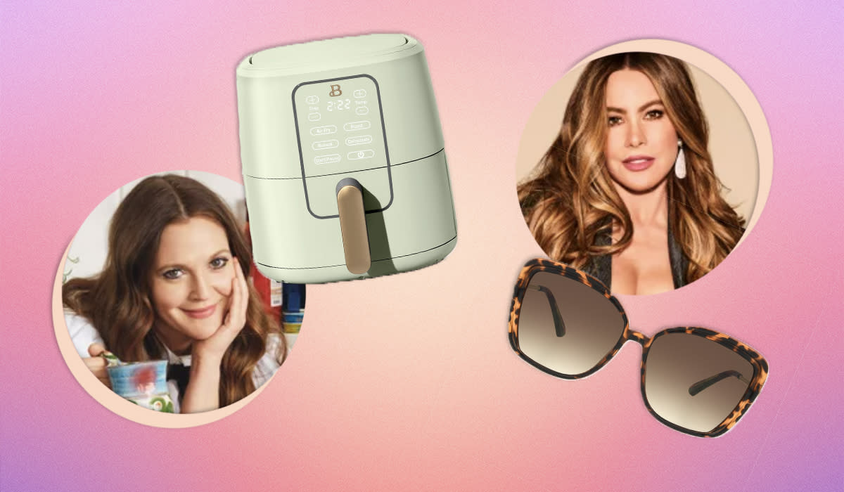 Drew Barrymore's air fryer; Sofia Vergara's sunglasses