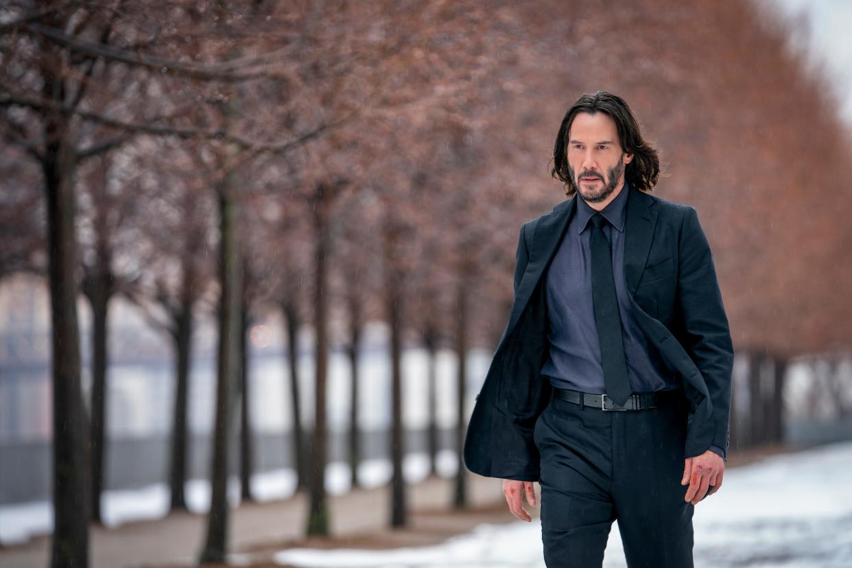 With a price on his head, Keanu Reeves' hitman figures out a way to save himself in "John Wick: Chapter 4."