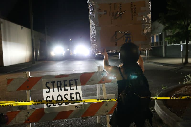 Protests against police violence and racial inequality continue in Portland