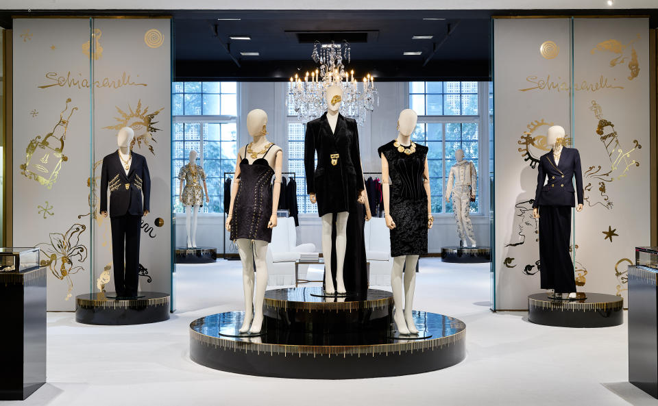 The Schiaparelli shop inside the downtown Dallas Neiman Marcus store.