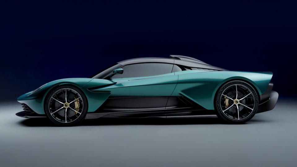 The production version of Aston Martin’s hybrid Valhalla supercar. - Credit: Photo by Dominic Fraser, courtesy of Aston Martin Lagonda Global Holdings PLC.