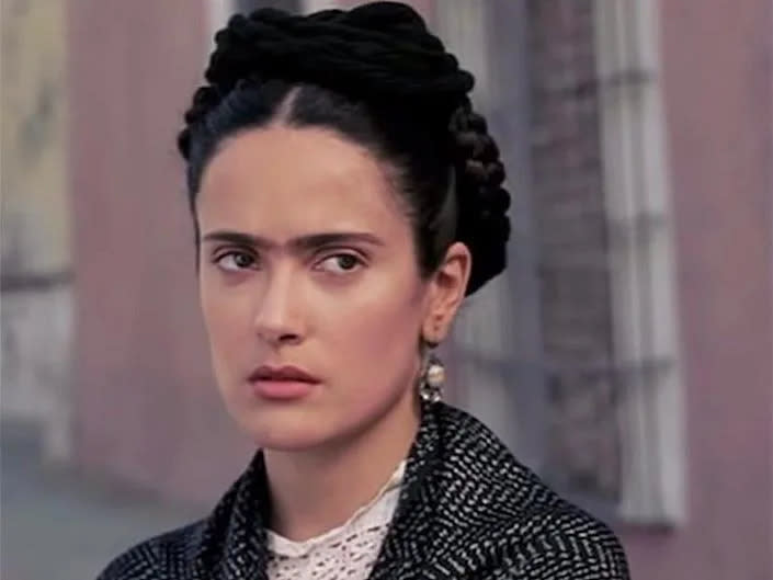 Salma Hayek en la película Frida. (Miramax)