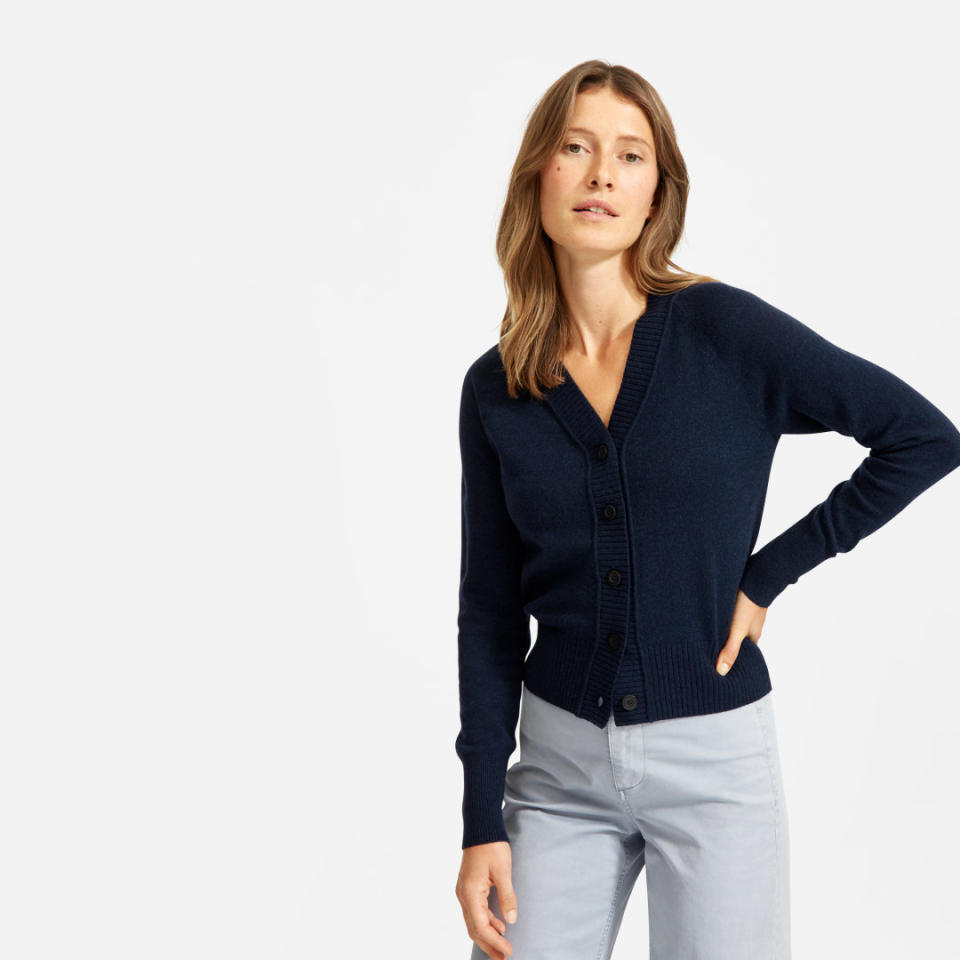 The ReCashmere Varsity Cardigan