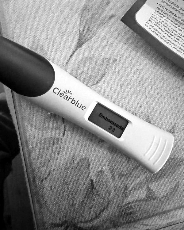 El test de embarazo de Alba Silva