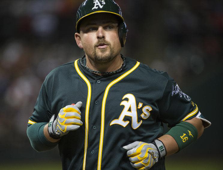Billy Butler's run with the A's was doomed from the beginning. It officially ended on Sunday. (AP)