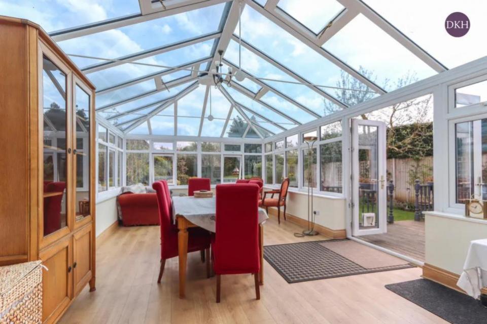 Watford Observer: The conservatory. 