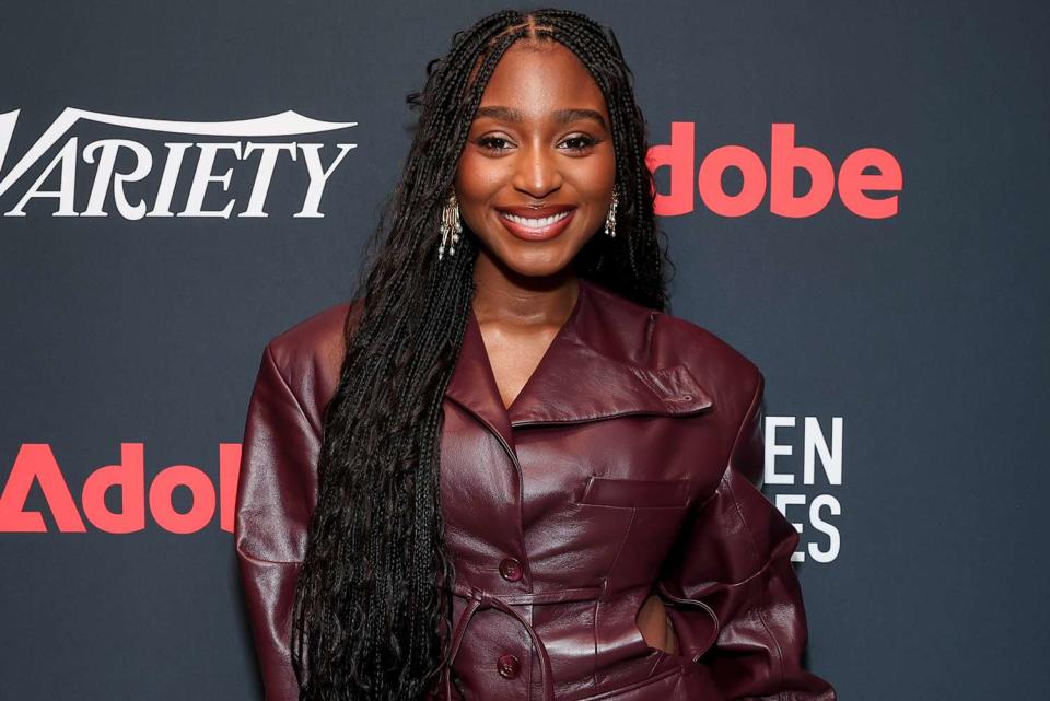 <p>John Salangsang/Variety via Getty</p> Normani at the Variety and Golden Globes Party at Sundance Film Festival held on Jan. 19, 2024 in Park City, Utah