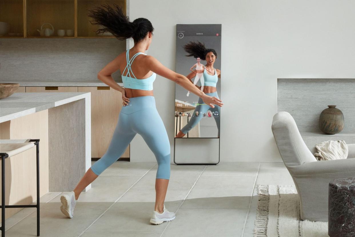 This Celeb-Loved Home Workout Mirror Is On Sale for $500 Off