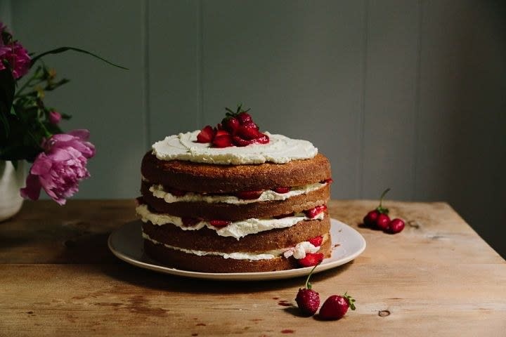 Perfect for a summer birthday. Recipe: Strawberry Shortcake 