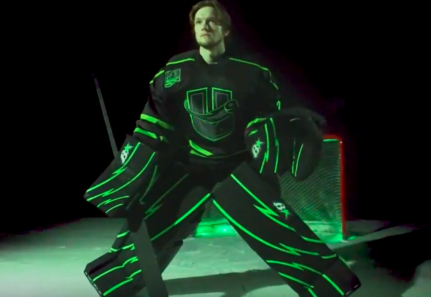 Thatcher Demko's Pride Night jersey apparently sells for $272,500