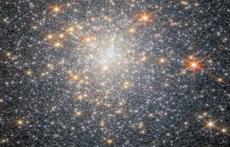 Image of star-studded cluster NGC 6440.