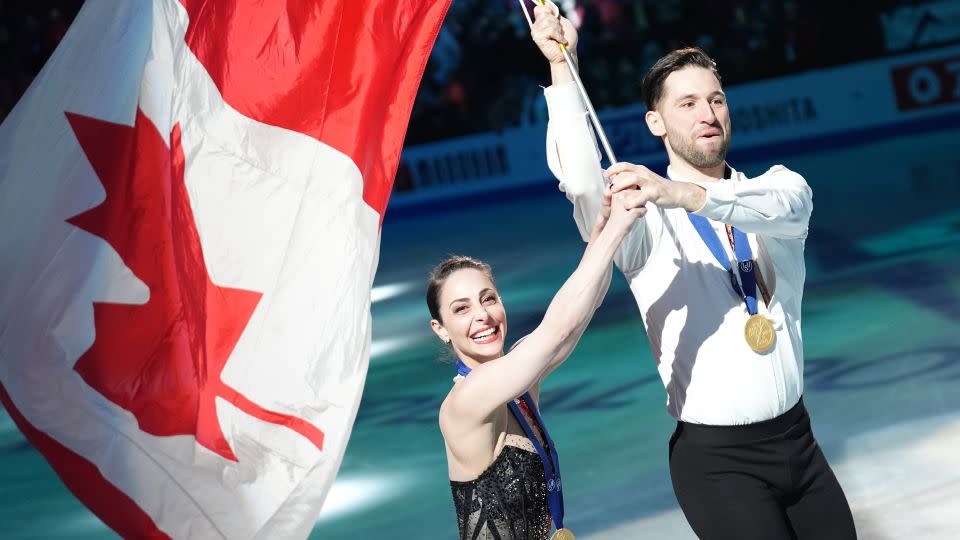 Stellato-Dudek and Deschamps won their world championship in front of a rapturous home crowd in Montreal on Thursday. - Mert Alper Dervis/Anadolu/Getty Images