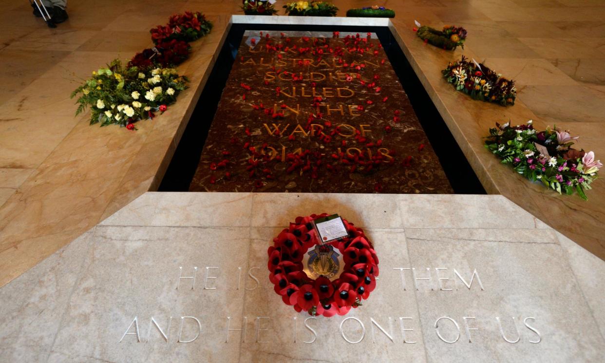 <span>Defence and veterans’ suicide commissioner Niick Kaldas has chosen Anzac Day to speak out honouring victims.</span><span>Photograph: Alan Porritt/AAP</span>