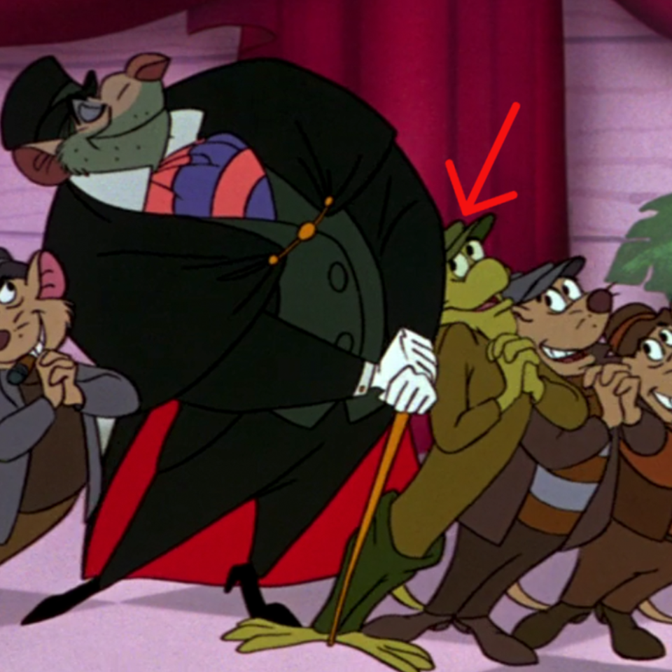 Bill the Lizard in 'The Great Mouse Detective' (1986)