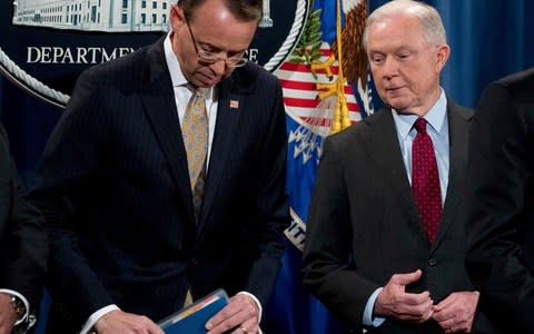 Sessions Rosenstein - Credit: AP