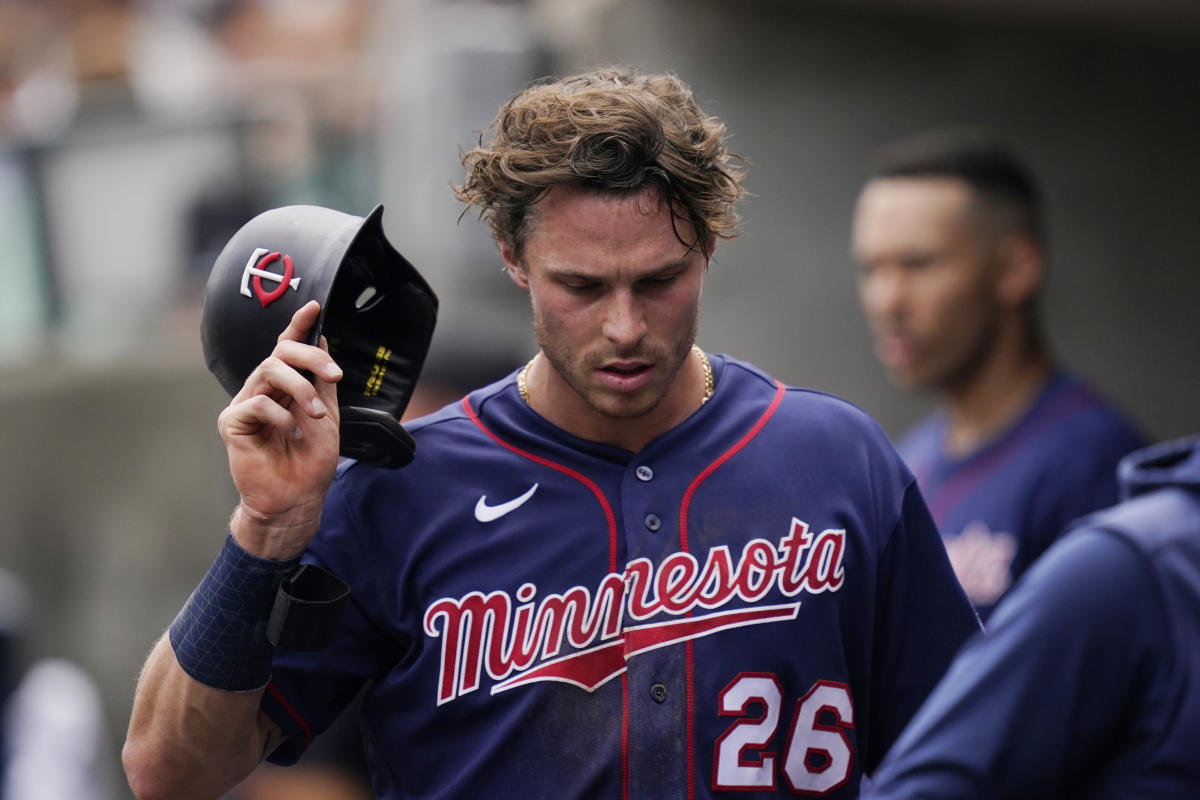 Twins right fielder Max Kepler heats up at the plate - InForum