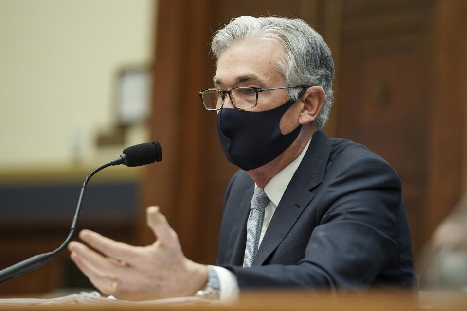 Federal Reserve Chairman Jerome Powell. Photo: Greg Nash/Pool via AP