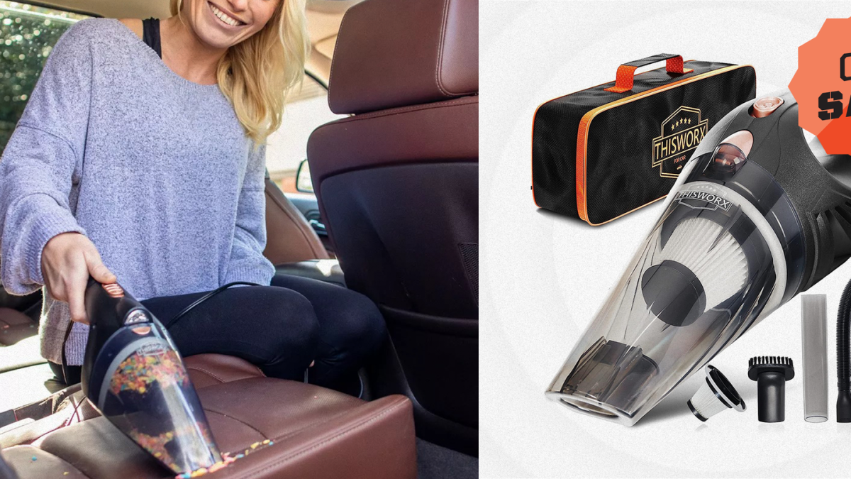 Thisworx Portable Car Vacuum Cleaner