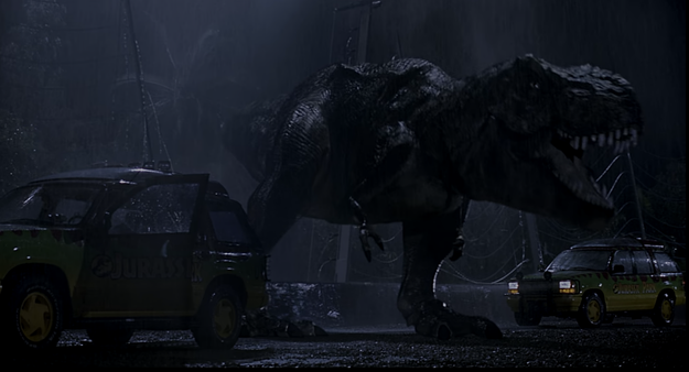 Screenshot from "Jurassic Park"