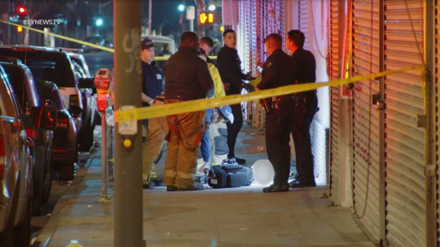 Man, 40s, found shot to death in downtown Los Angeles