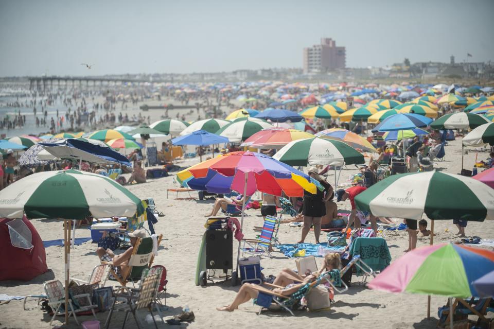 Beaches can get this crowded in Ocean City during typical summer seasons.