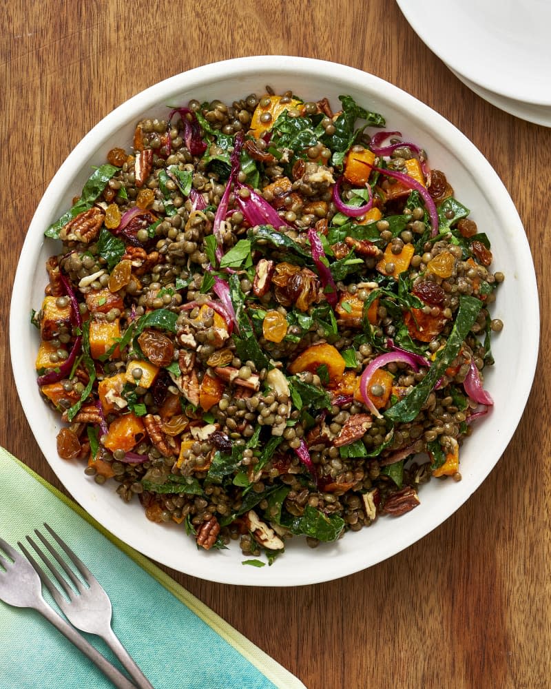 Thanksgiving Lentil Salad